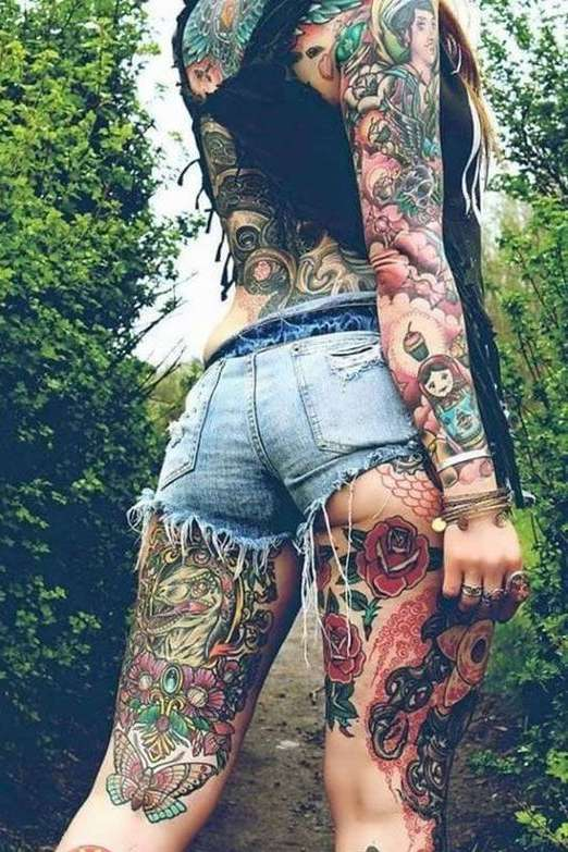 Top Full Body Tattoos for Girls