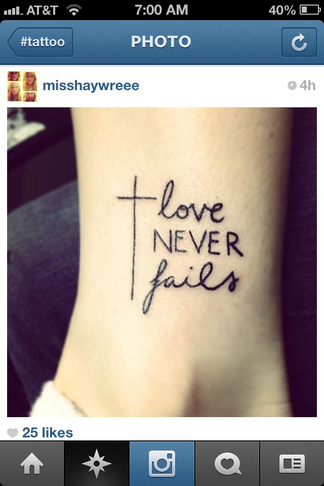 Love Never Fails & #128077;& #128591;