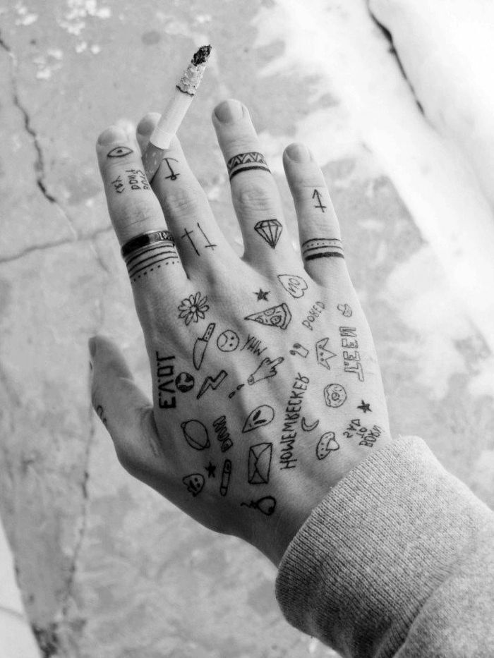 ▷ 1001 + ideas for cool hand tattoos with meaning