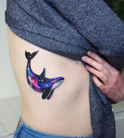 space orca https tattoo ideas com space orca