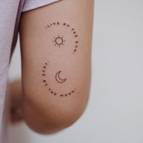 love by the moon https tattoo ideas com love moon