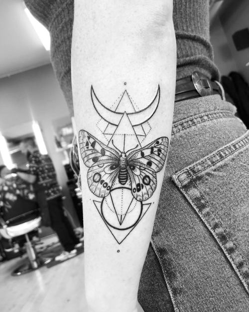 butterfly and geometry ig mayflowerink