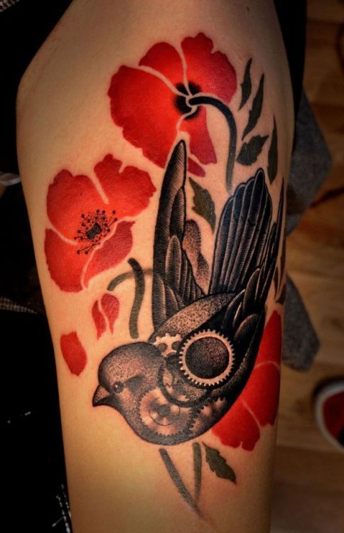 tattooed by tattoo artist leila jennifer working in inked