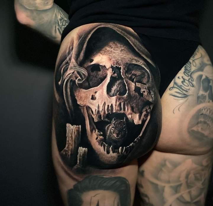Tattoo artwork by © Homandski of Sweden