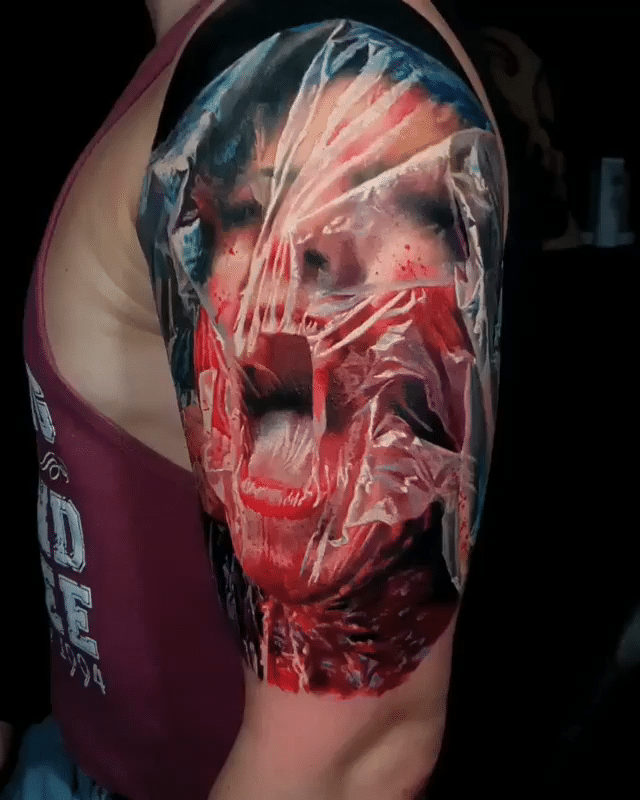 Outstanding realistic tattoo work done by © Artem Tsytsylin Kharkov