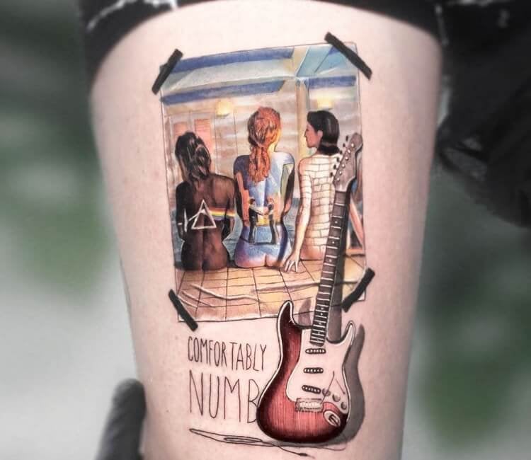 Pink Floyd tattoo by Kozo from New York NY