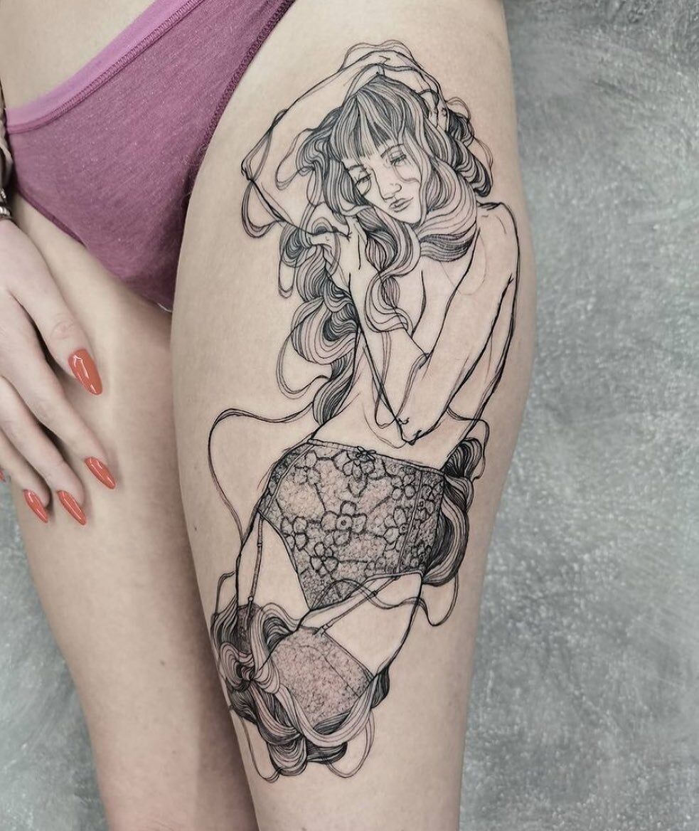Tattoo art by © Nicolas Agus