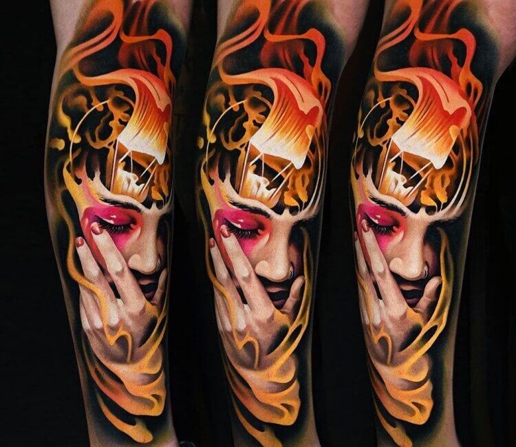 Tattoo artwork by AD Pancho