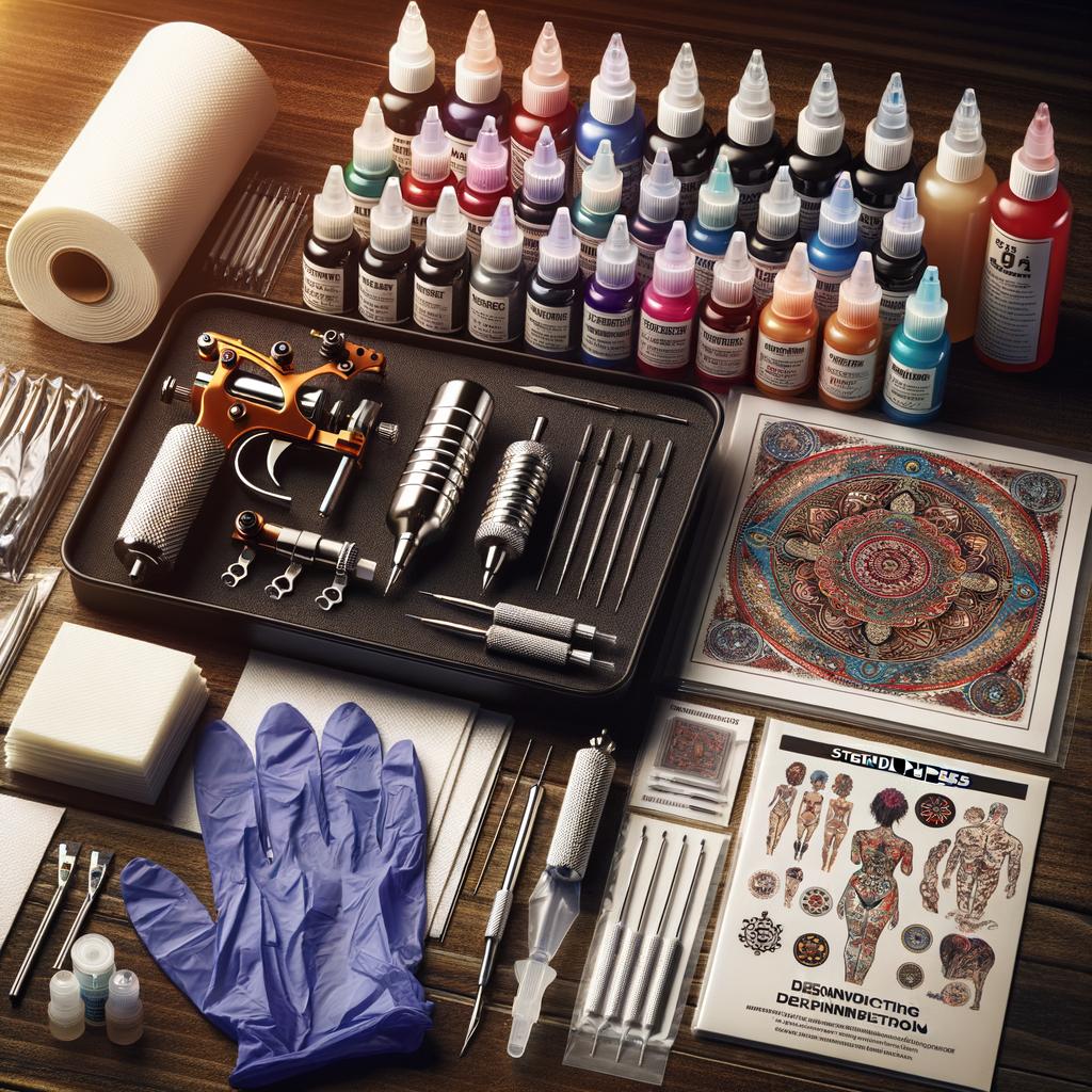 Affordable beginner tattoo kits for sale